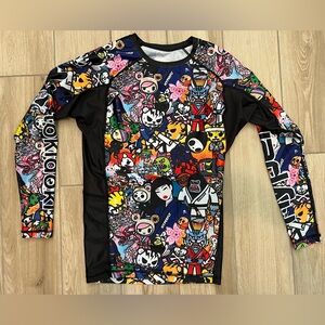Tokidoki x Hyperfly Rash Guard Long Sleeve BJJ MMA